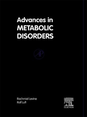 cover image of Advances in Metabolic Disorders